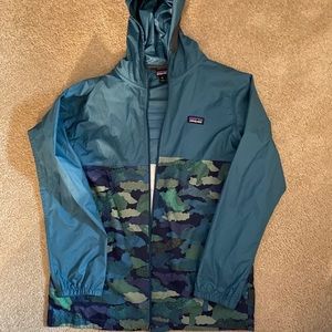 Patagonia Boys XL Wind/Mist Jacket
